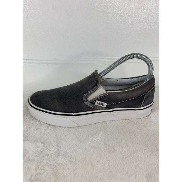 Vans Slip-On Shoes Unisex Gray Size Men’s 5.5 / Women’s 7 Casual Sneakers - Picture 4 of 10